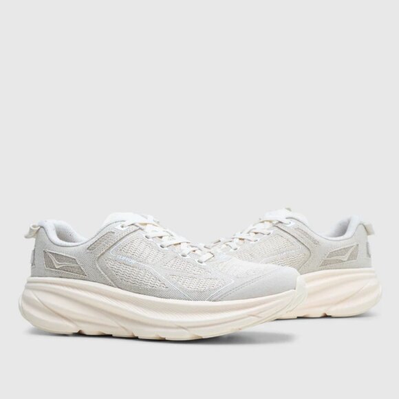 Hoka One One Vibrant Bloom U CLIFTON ONE9 BP - ALABASTER / CIELO BLUE Men's 12 - Picture 10 of 13